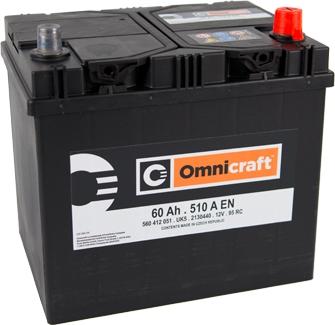 Omnicraft 2130440 - Стартерна акумуляторна батарея, АКБ autozip.com.ua