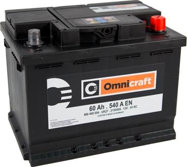 Omnicraft 2130404 - Стартерна акумуляторна батарея, АКБ autozip.com.ua