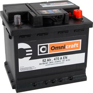 Omnicraft 2130410 - Стартерна акумуляторна батарея, АКБ autozip.com.ua