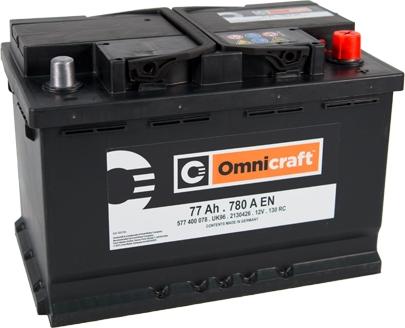 Omnicraft 2130426 - Стартерна акумуляторна батарея, АКБ autozip.com.ua
