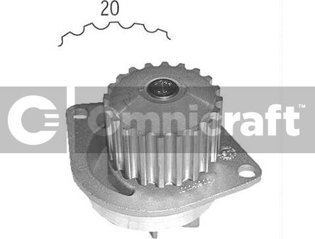 Omnicraft 2316978 - Водяний насос autozip.com.ua