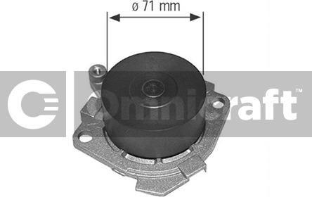 Omnicraft 2317071 - Водяний насос autozip.com.ua