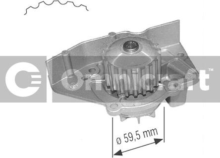 Omnicraft 2317250 - Водяний насос autozip.com.ua