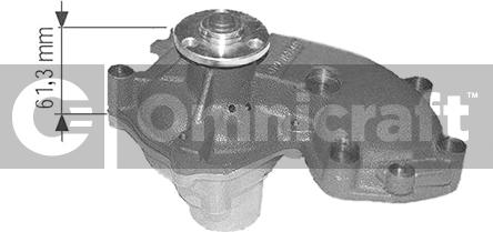 Omnicraft 2317204 - Водяний насос autozip.com.ua
