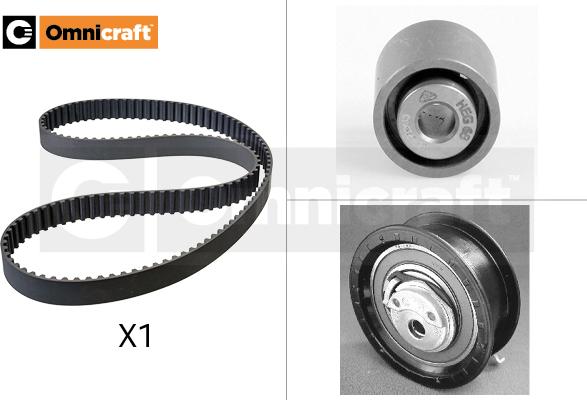 Omnicraft 2328690 - Комплект ременя ГРМ autozip.com.ua