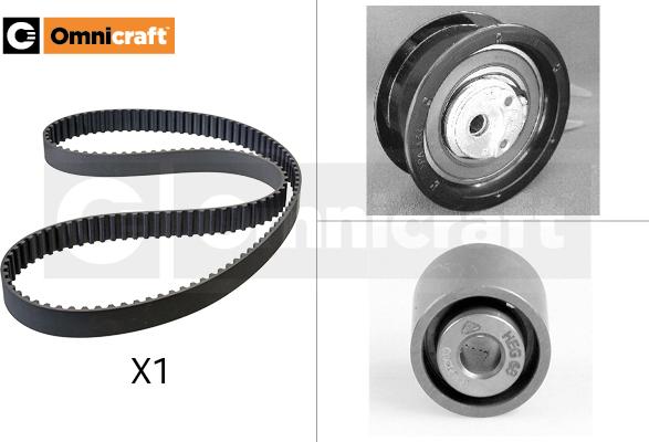 Omnicraft 2328822 - Комплект ременя ГРМ autozip.com.ua