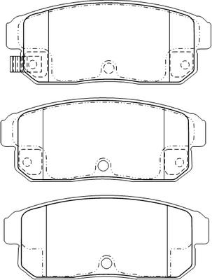 Omnicraft QBR136 - Гальмівні колодки, дискові гальма autozip.com.ua