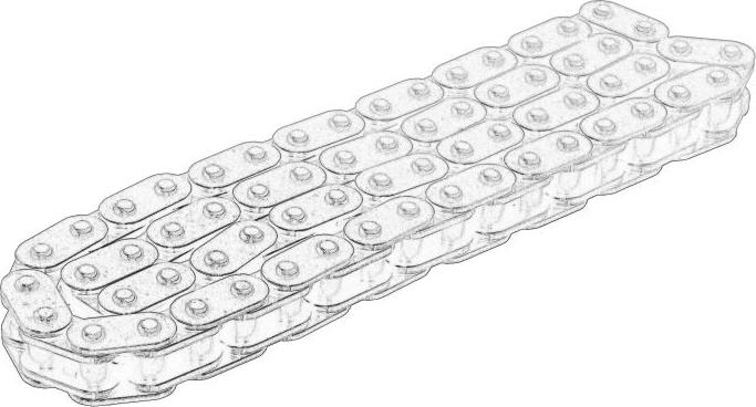 PSA 55573876 - Комплект ланцюга, привід масляного насоса autozip.com.ua