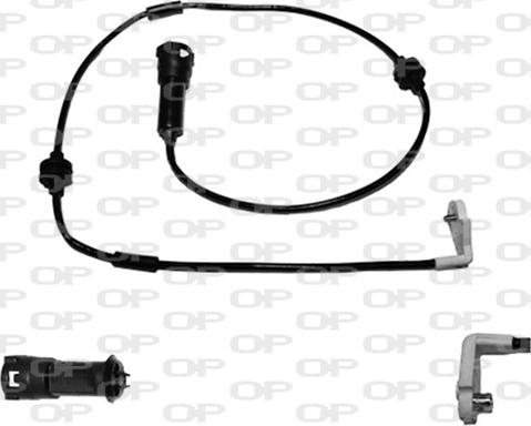 Open Parts AK3053.00 - Сигналізатор, знос гальмівних колодок autozip.com.ua