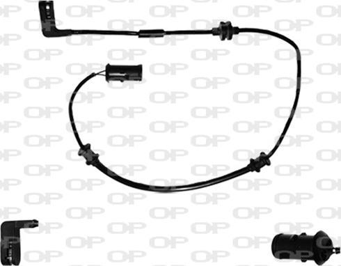 Open Parts AK3060.00 - Сигналізатор, знос гальмівних колодок autozip.com.ua