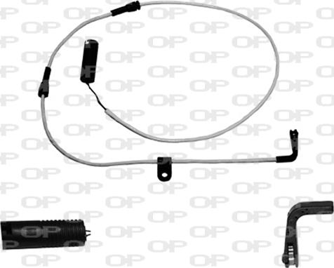 Open Parts AK3086.00 - Сигналізатор, знос гальмівних колодок autozip.com.ua