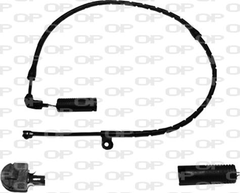 Open Parts AK3109.00 - Сигналізатор, знос гальмівних колодок autozip.com.ua