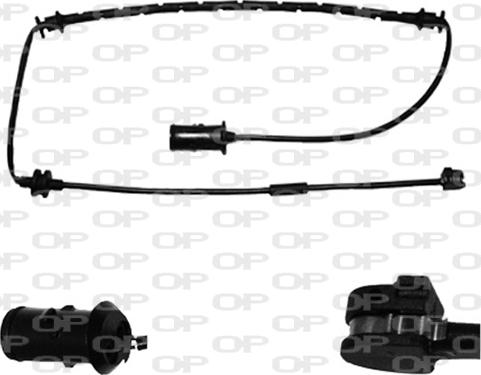 Open Parts AK3105.00 - Сигналізатор, знос гальмівних колодок autozip.com.ua