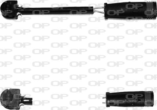 Open Parts AK3106.00 - Сигналізатор, знос гальмівних колодок autozip.com.ua