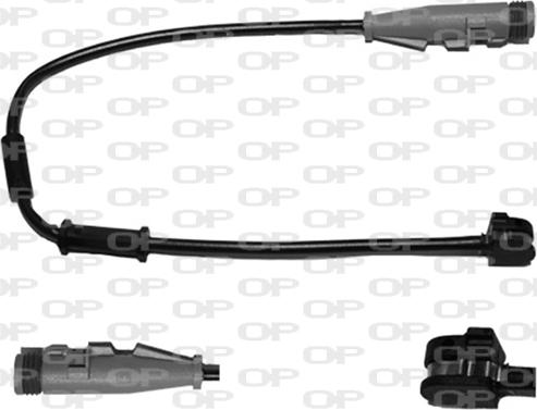 Open Parts AK3119.00 - Сигналізатор, знос гальмівних колодок autozip.com.ua