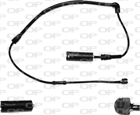 Open Parts AK3117.00 - Сигналізатор, знос гальмівних колодок autozip.com.ua