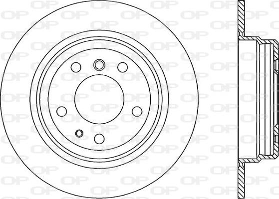 Blue Print ADB114389 - Гальмівний диск autozip.com.ua