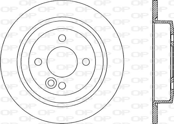 CAR PB 1403 - Гальмівний диск autozip.com.ua