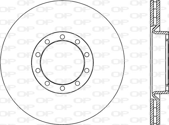 Brembo 09726211 - Гальмівний диск autozip.com.ua