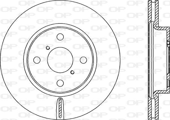 Open Parts BDA2317.20 - Гальмівний диск autozip.com.ua