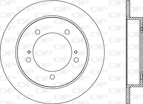 DJ Parts BD2610 - Гальмівний диск autozip.com.ua