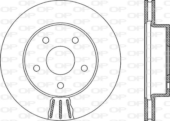 BOSCH 0 986 478 772 - Гальмівний диск autozip.com.ua