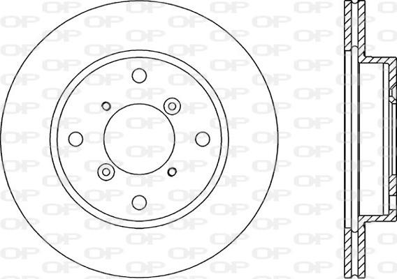 BOSCH 0986AB6337 - Гальмівний диск autozip.com.ua