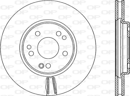 Open Parts BDR1306.20 - Гальмівний диск autozip.com.ua