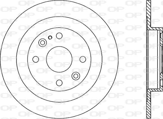 DJ Parts BD2360 - Гальмівний диск autozip.com.ua