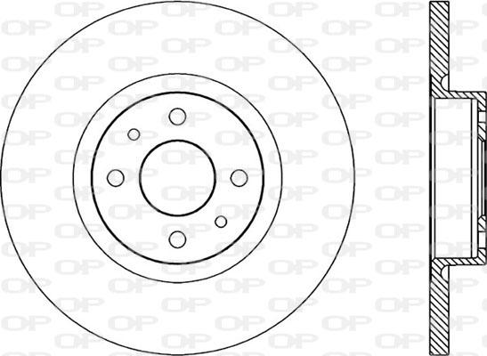 BENDIX 562151B - Гальмівний диск autozip.com.ua