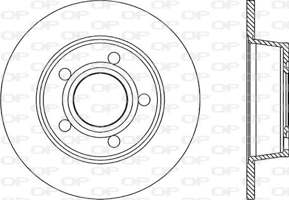 Delphi BG3672 - Гальмівний диск autozip.com.ua