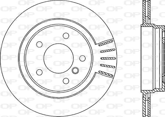 Open Parts BDR1758.20 - Гальмівний диск autozip.com.ua