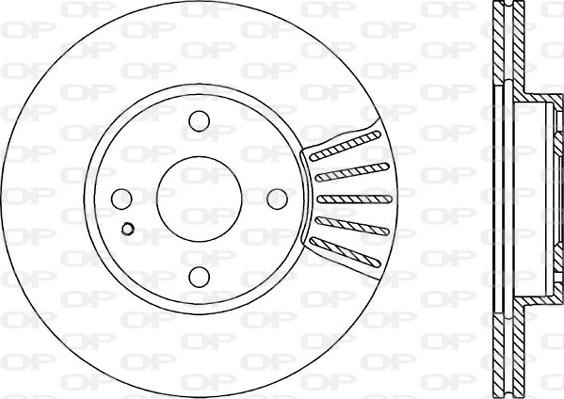 Open Parts BDR1780.20 - Гальмівний диск autozip.com.ua