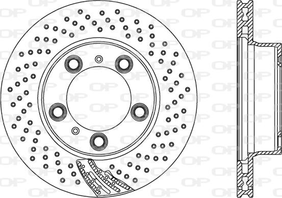 BOSCH 0 986 479 674 - Гальмівний диск autozip.com.ua