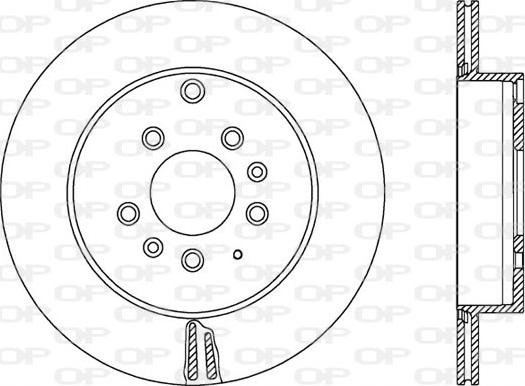 Kavo Parts BR-4790-C - Гальмівний диск autozip.com.ua