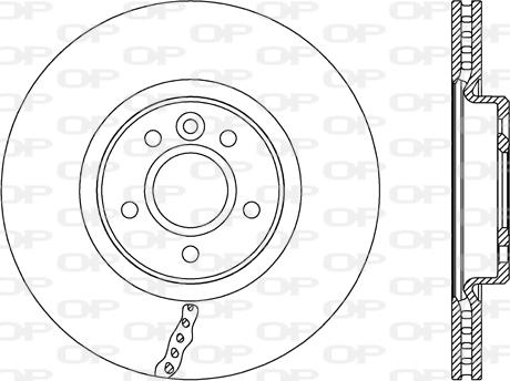 Open Parts BDR2690.20 - Гальмівний диск autozip.com.ua