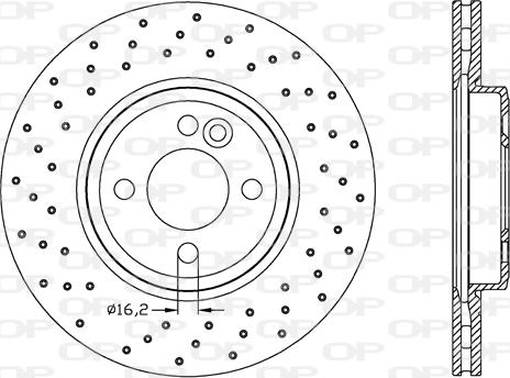 Open Parts BDR2614.20 - Гальмівний диск autozip.com.ua