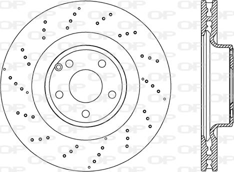 Open Parts BDR2682.20 - Гальмівний диск autozip.com.ua