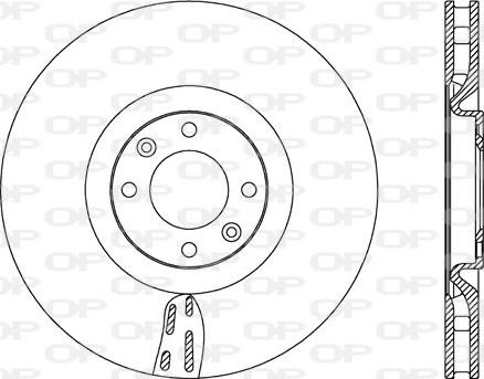 BOSCH 0 986 479 093 - Гальмівний диск autozip.com.ua