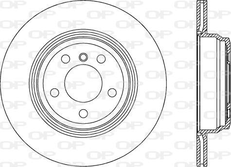 BMW (BRILLIANCE) 6 864 899 - Гальмівний диск autozip.com.ua