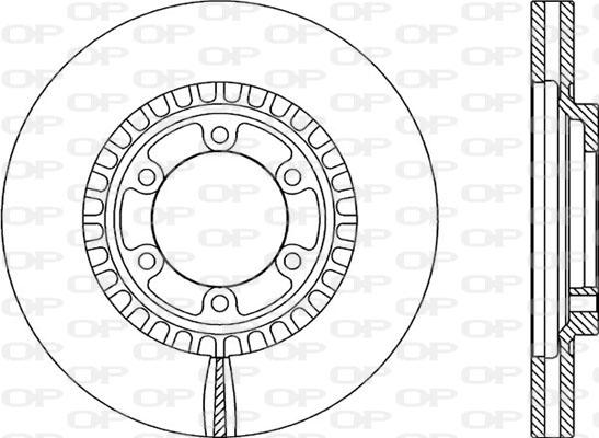 Parts-Mall PRA-073 - Гальмівний диск autozip.com.ua