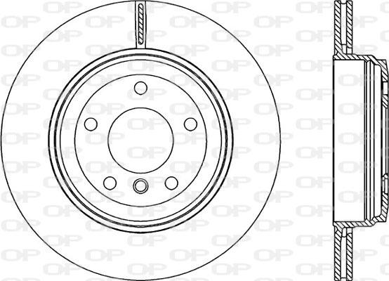 Open Parts BDR2199.20 - Гальмівний диск autozip.com.ua