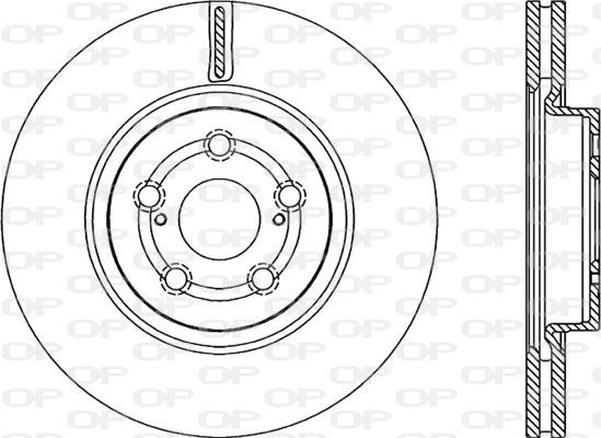 Open Parts BDR2192.20 - Гальмівний диск autozip.com.ua