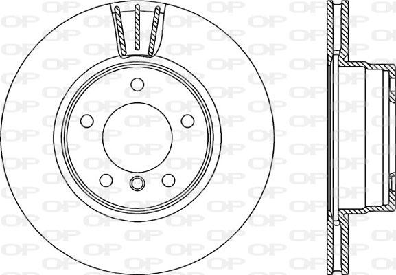 Open Parts BDR2197.20 - Гальмівний диск autozip.com.ua