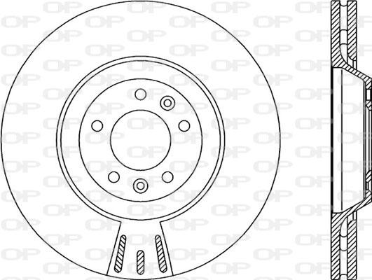 BENDIX 522108 - Гальмівний диск autozip.com.ua