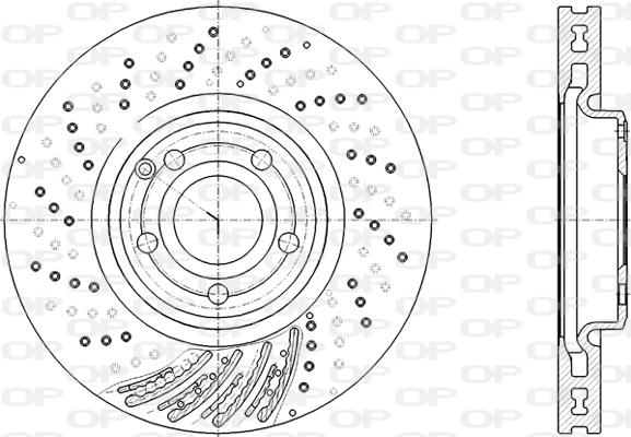 Open Parts BDR2819.20 - Гальмівний диск autozip.com.ua