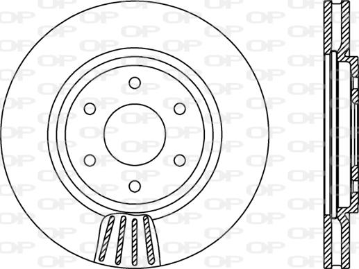 NK D202275 - Гальмівний диск autozip.com.ua