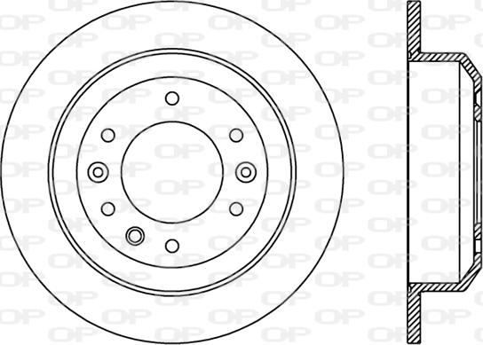 Kavo Parts BR-4234-C - Гальмівний диск autozip.com.ua