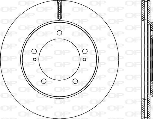 Roulunds Braking FO 2480 - Гальмівний диск autozip.com.ua