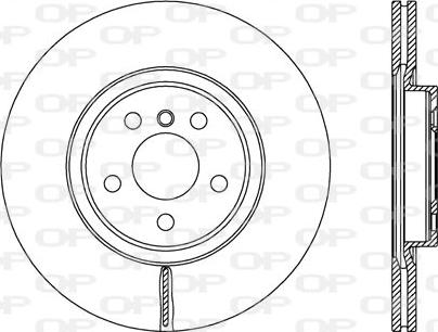 Open Parts BDR2750.20 - Гальмівний диск autozip.com.ua